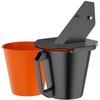 Upgraded Grease Bucket with Lid & Silicone Liner, Drip Bucket
