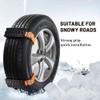 XiXiRan Universal Snow Chains for Car, Car Tyres, Snow Chains,
