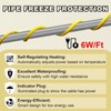 YeloDeer 75 Ft Pipe Heat Cable for Water Pipe Freeze
