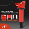 A-Premium Set of 12 Ignition Coil Pack and Iridium Spark