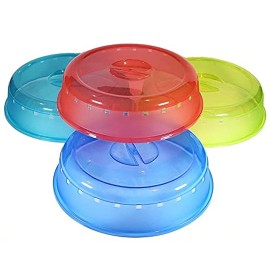 Rock 4 Pack of Microwave Plate Bowl Splatter Cover. Keep Your Microwave Clean...