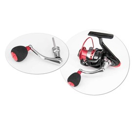 Fishing Reel, Power Handle Knob, Daiwa D, Spinning Reel, Lightweight, Custom Parts, 3 Colors, 2 Sizes Available, EVA (Red, L)