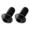 POSH M8X15 900815-B9 Motorcycle Accessories Button Cap Bolts, Stainless Steel,