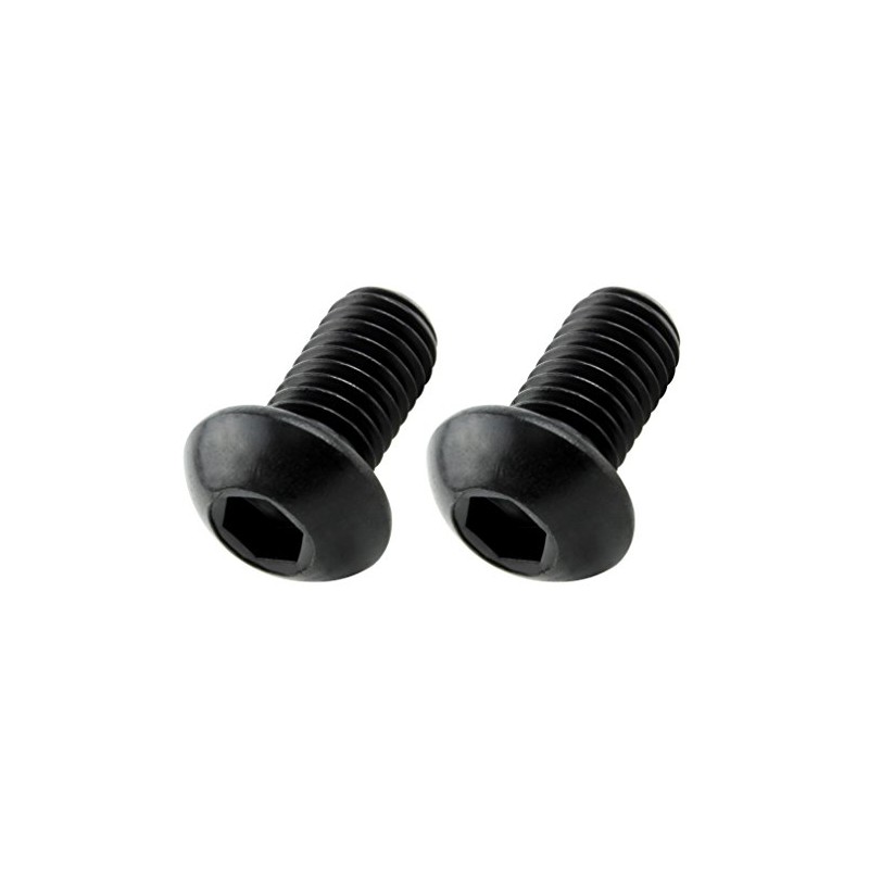 POSH M8X15 900815-B9 Motorcycle Accessories Button Cap Bolts, Stainless Steel,