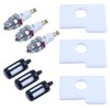 Gubeter Air Fuel Filter Spark Plug Tune Up Kit for