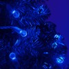 G12 LED Razzberry Blue Prelamped Light Set, Green Wire -