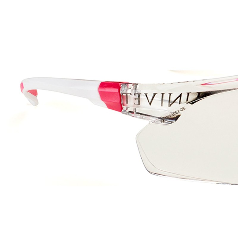 Univet 506 Ladies Safety Glasses Pink Frame Work Specs