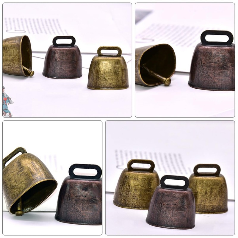 STOBAZA 3sets Elegant Luxury Tinkle Bell Sheep Bell Cattle for