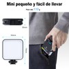 Miortior Luz de Relleno Magnética RGB, Luz de Vídeo Ajustable
