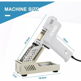 YaeCCC S-993A Electric Vacuum Desoldering Pump 110V Solder Sucker Gun Suction Tin