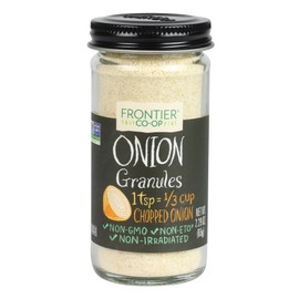 Frontier Natural Products Onion, White Granules, 2.29-Ounce
