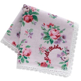 Blooming Cath Kidston 001377-0001-03 Large Front Gauze Back Towel Handkerchief 11.0 inches (28 cm) ICON FLORAL Women's Hand Towel Approx. 11.0 inches (28 cm)