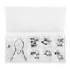 Dental Matrices with Springclip Sectional Contoured Matrices Dentist Tools Supplies(AYT503