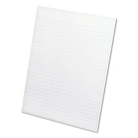 Ampad Evidence Glue Top 8-1/211 Pads, Narrow Rule, White, 50 Sheets, Dozen (21-118)