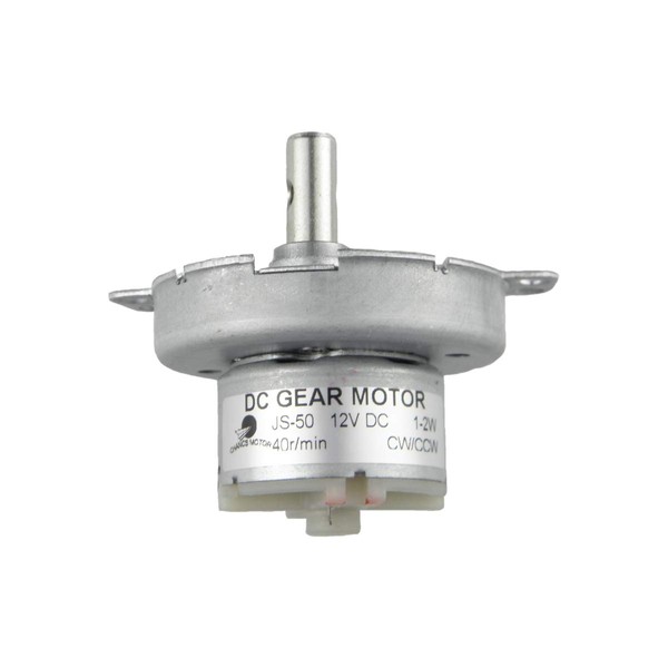 CHANCS Low Speed Motor JS-50 12V DC 40RPM CW/CCW Brush