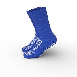 American Hospital Supply - Calcetines de punto con puño elástico, color azul, XL, sin látex, sin látex, calcetines de punto de poliéster y elastano con puño elástico, suministros médicos y equipos