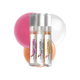 Nicole + Brizee H&B Hydrating Lip Gloss - Moisturizing, Long-Lasting Shimmer & Shine for Soft & Smooth Lips – Compact, Travel-Size, Lightweight Lip Gloss for Women - Lip Gloss Set (3 Pack, 4g)