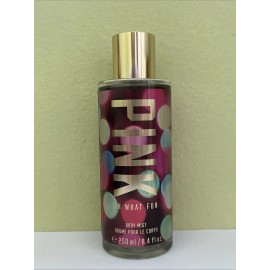 Victoria's Secret PINK (1) Victoria's Secret PINK OH WHAT FUN Winter Apple & Lilac Body Mist 8.4oz NEW