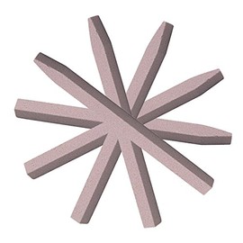 KADS Lima de uñas Manicura Lima Herramienta de uñas Pumice Piedra Cutícula Pusher, SET1
