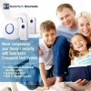 SadoTech Wireless Doorbell Kit White. 1 Transmitter Two Receivers. Brand