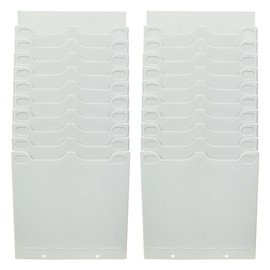 mita MCR-20 Time Card Rack for 20 People, Set of 2, Compatible with mk-700