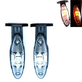 FRISTOM MelTruck® 2x LED Side Marker Light Outline Light Red White Yellow Side Light E9 Pendant