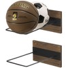 MyGift Set of 2 Wall Mounted Large Stability Ball Holders,
