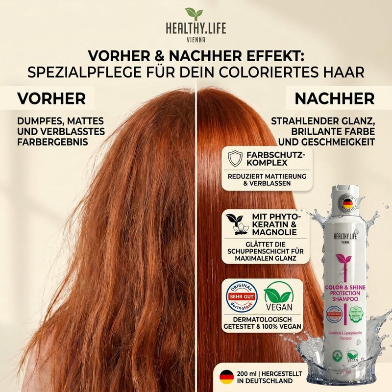 HLV - Colour & Shine Protecting Shampoo | Keratin &
