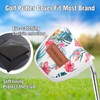 BAIRBRE Golf Putter Covers Mallet Putter Headcover Leather Mallet Putter