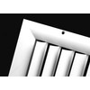 HVAC Premium 24''w X 6''h 3-Way Aluminum Curved Blade Adjustable