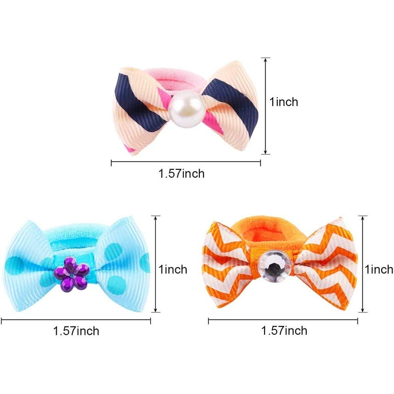 Candygirl Elastic Hair Bobbles for Baby Girls, Kids Cute Hair
