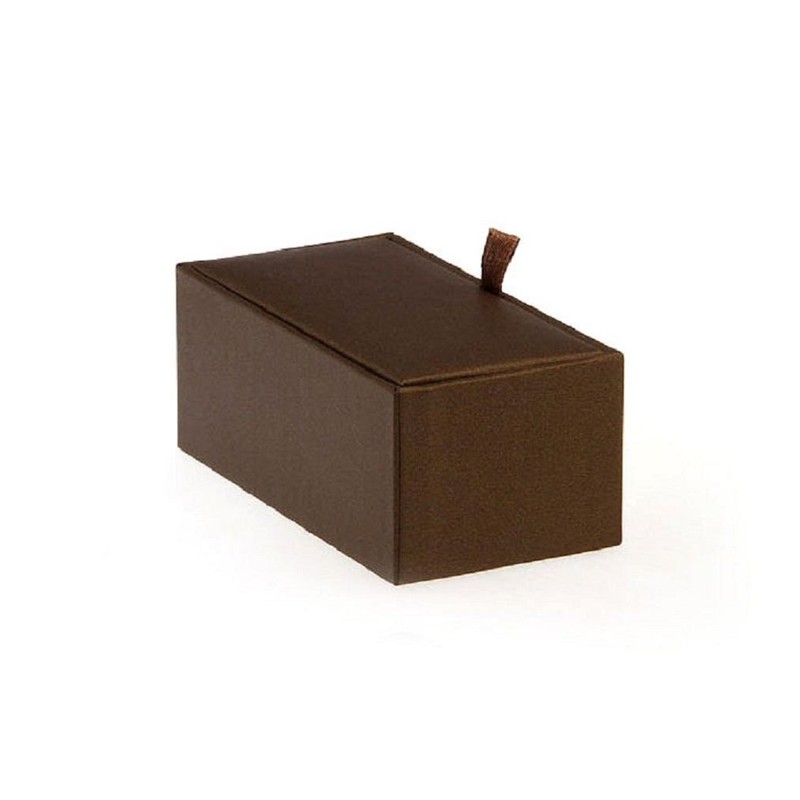 MRCUFF Abalone Rectangle Pair Cufflinks in a Presentation Gift Box