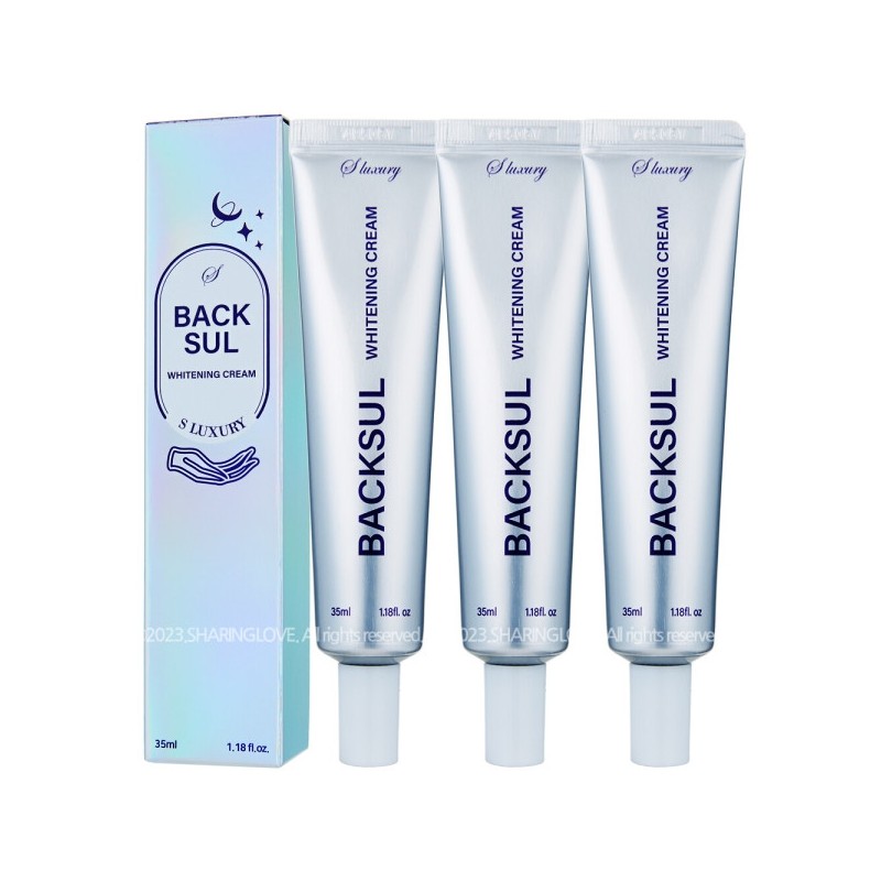 The S Luxury Snow White Cream Whitening 35ml x 3