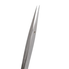 The Beadsmith Diamond Tweezers – 6.5 inches Long – Fine Point Tip – Made of Stainless Steel - Precision Tool for Handling Stones, General Crafting and Jewelry Making