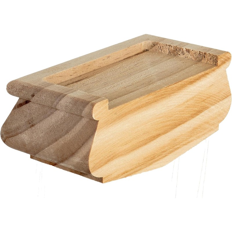 Cambridge Clear Pine Pyramid Newel CAPS 82mm, Half Stair Newel