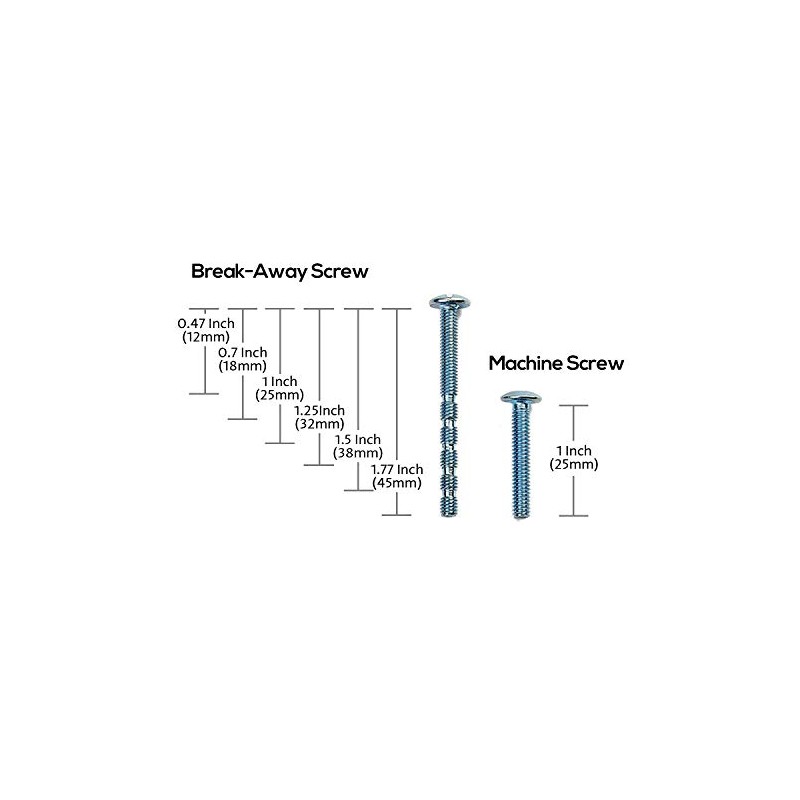 Alzassbg 10 Pack Brushed Black Nickel Cabinet Knobs, 1.46 Inch(37mm)
