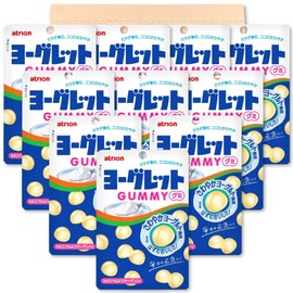 Atrion Seika PSJBOX Yoglet Gummy, 1.8 oz (51 g) x 10 Bags