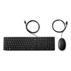 HP 320MK Wired Desktop Mouse and Keyboard Combo (9SR36AA)
