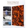 TOEPODO Tortoise Shell Cast Acrylic Sheets 1/8 Thick Acrylic Leopard