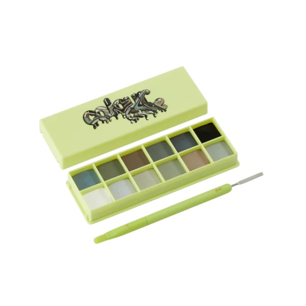 Made By Mitchell Colour Case Cosmetic Paint Palette & Brush Set The Energetics