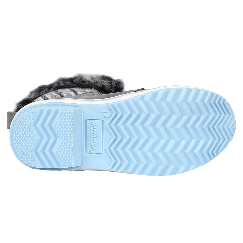 Northside Kid's Bishop SE Snow Boot, Gray, 4 M US