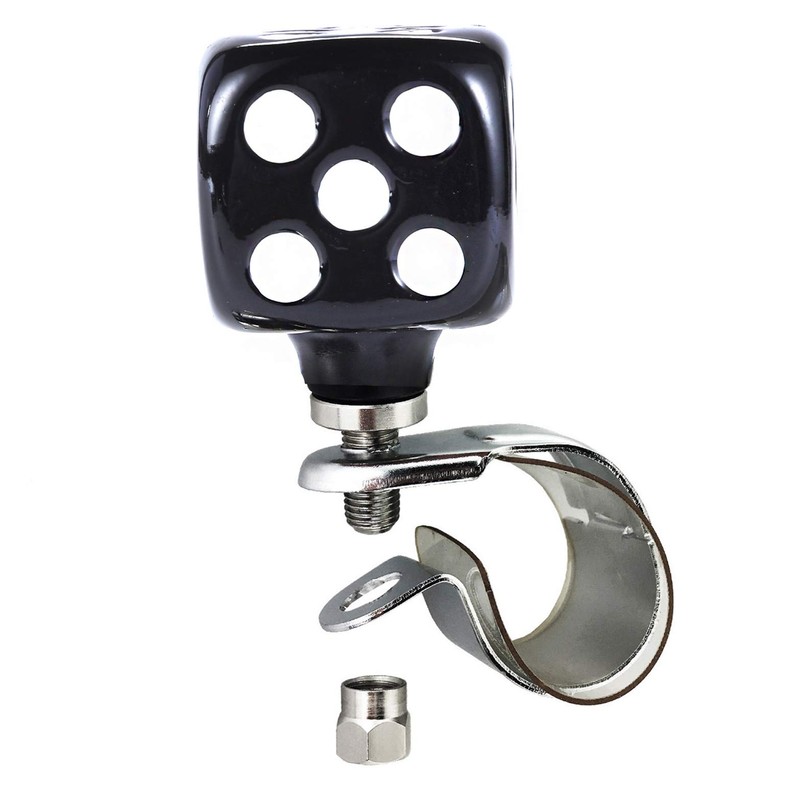 Arenbel Car Steering Suicide Turning Knob, Dice Style Wheel Assist