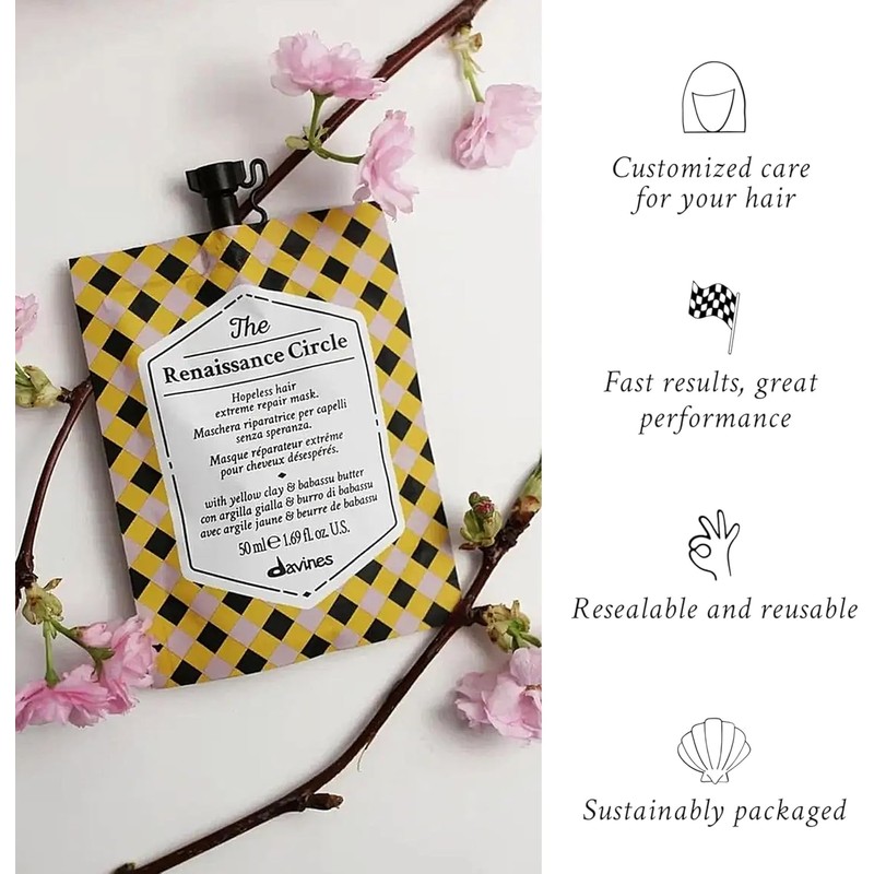Davines The Renaissance Circle Mascarilla capilar reparadora 50 ml