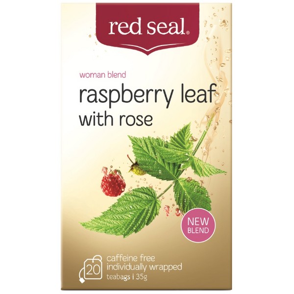 Red Seal Tea 20 - Raspberry Leaf with Rose