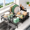 Expandable Dish Drying Rack for Kitchen Counter – Adjustable Dish