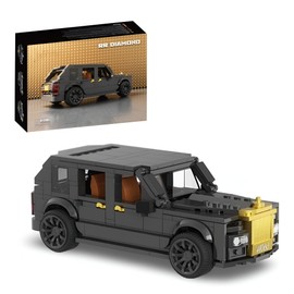 Technik Speed Champions Sports Car Building Blocks, 409 Pieces Roll Royc Phanton Sports Car Clamping Building Blocks Toy, Gift for Adults and Children, Compatible with Mainstream Brands