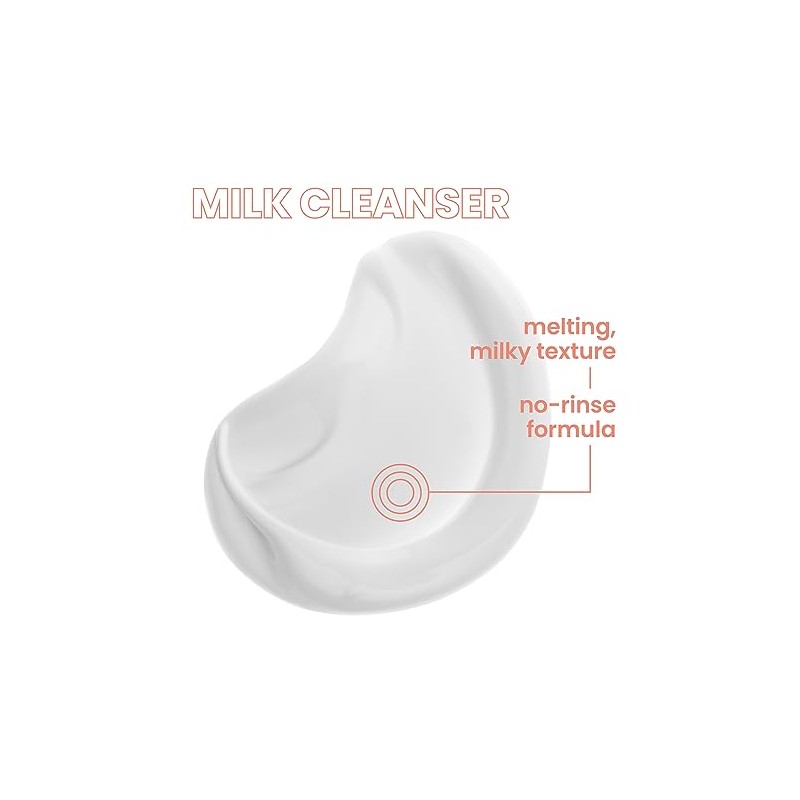 Eau Thermale Avene Gentle Milk Cleanser, Moisturizing No Rinse Cleansing