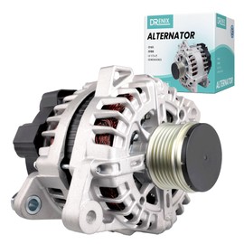 Upgraded High Output Alternator for-Hyundai Sonata 2014 Santa Fe 2013-2016 for-Kia Optima 2014-2015 Sorento 2012-2014 150Amp 12V CW 6-Groove Pulley 37300-2G800