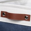 Univivi Fabric Storage Baskets with Hard Bottom 4 Pack 13