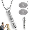 AHEJIOO Pack of 2 Dog Whistles Anti Barking